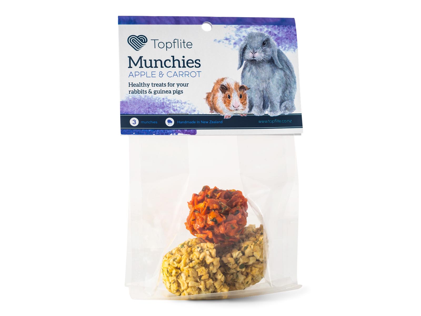 Topflite 3 pack Munchies for Rabbit & Guinea Pigs