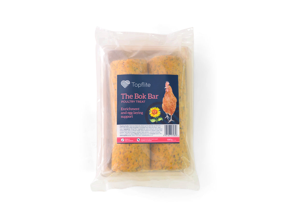 Packaged Topflite Bok Bar chicken treat