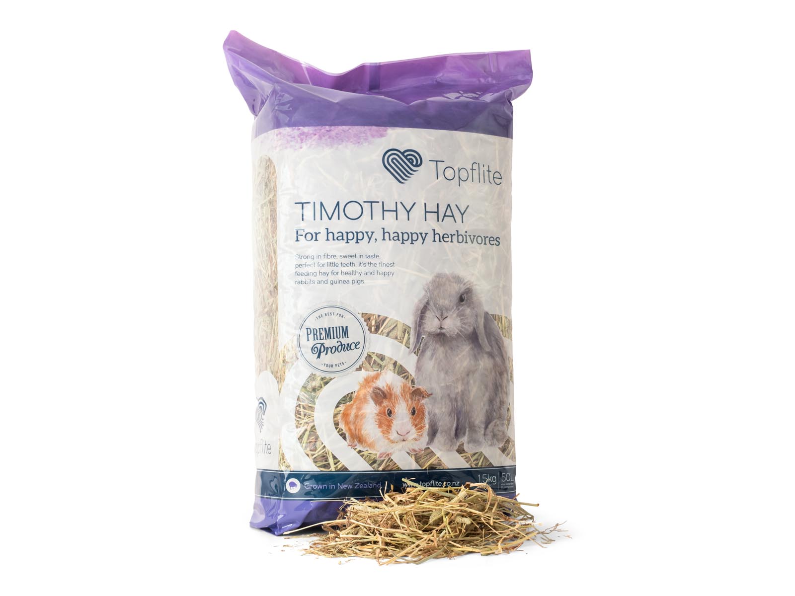 Topflite Timothy Hay bag 1.5kg
