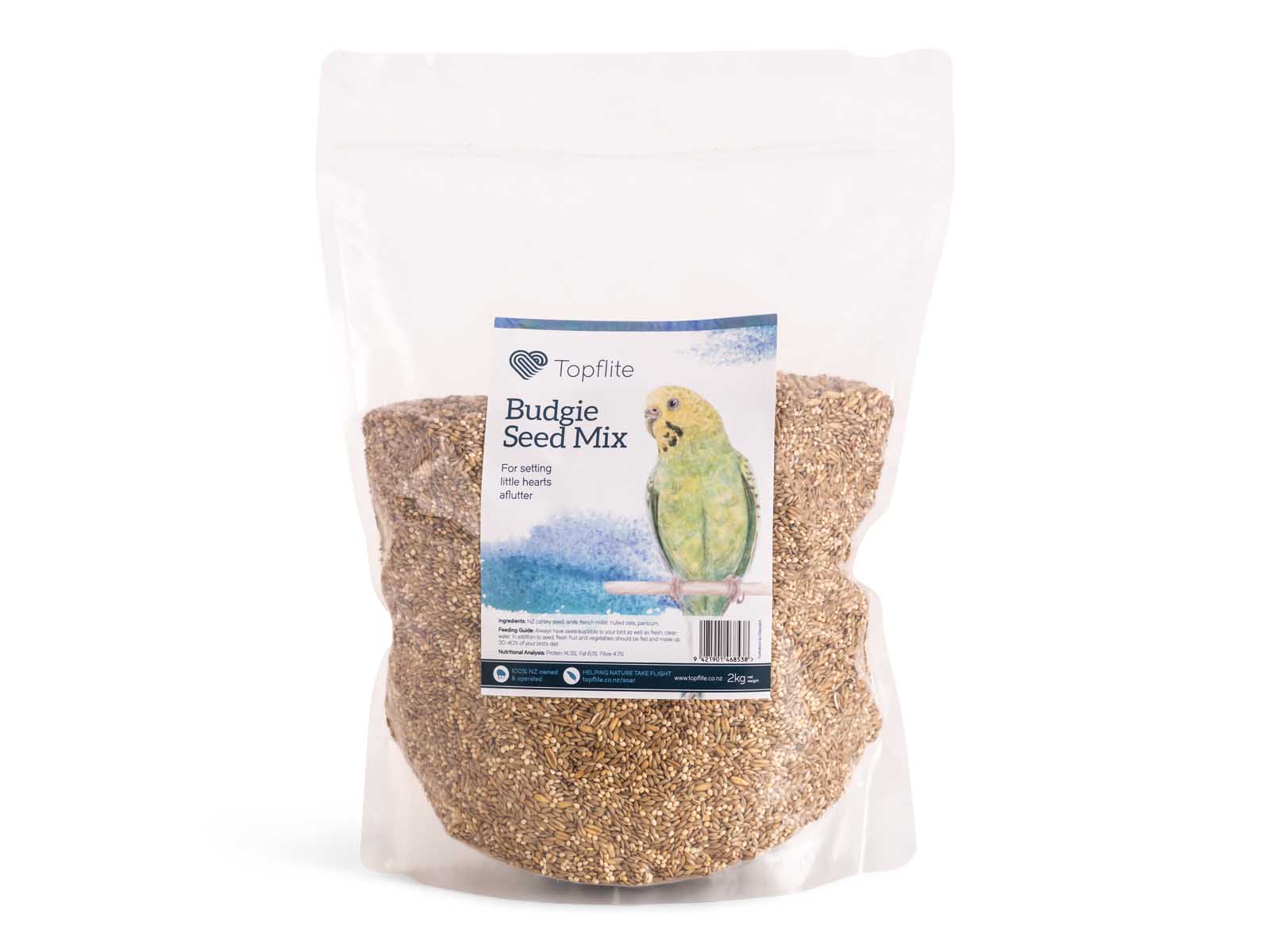 Topflite 2kg Budgie Seed Mix
