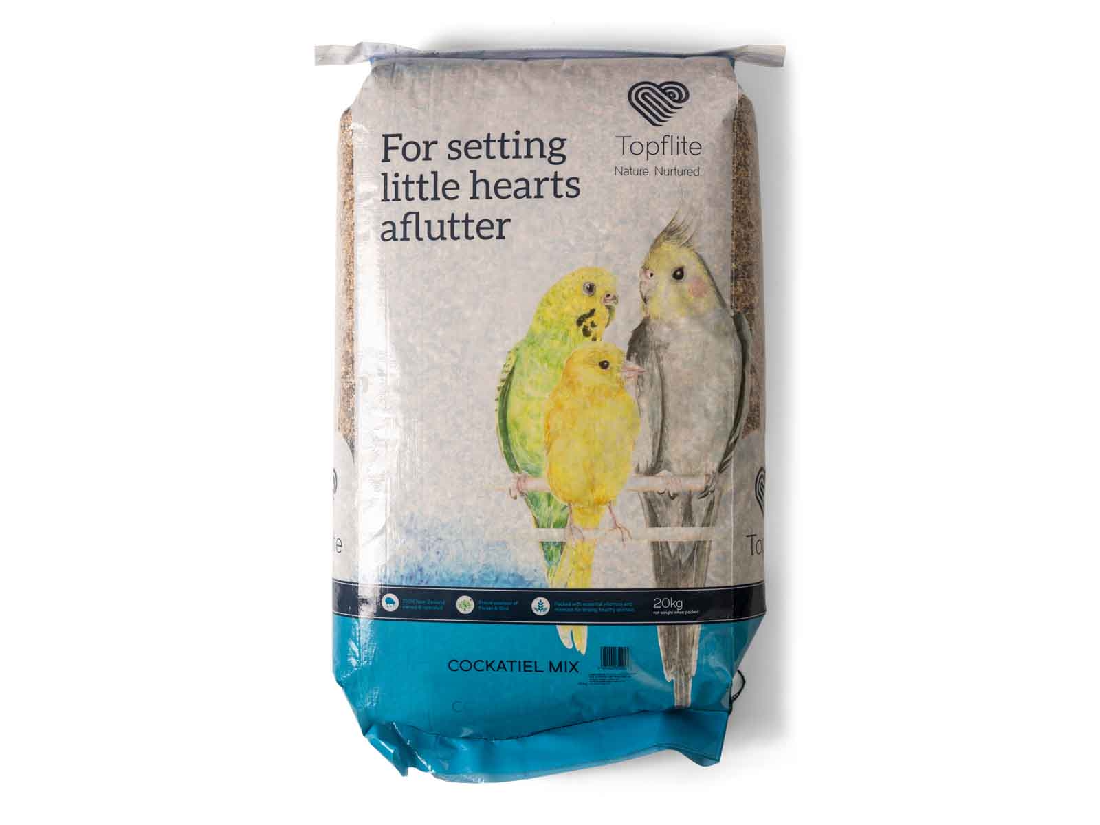 Topflite Cockatiel Seed Mix 20kg