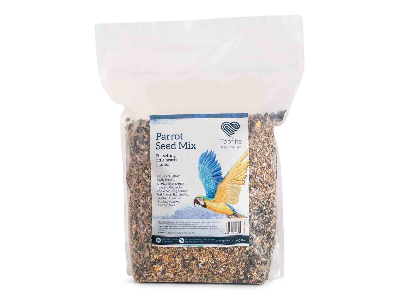 Topflite Parrot Seed Mix 5kg