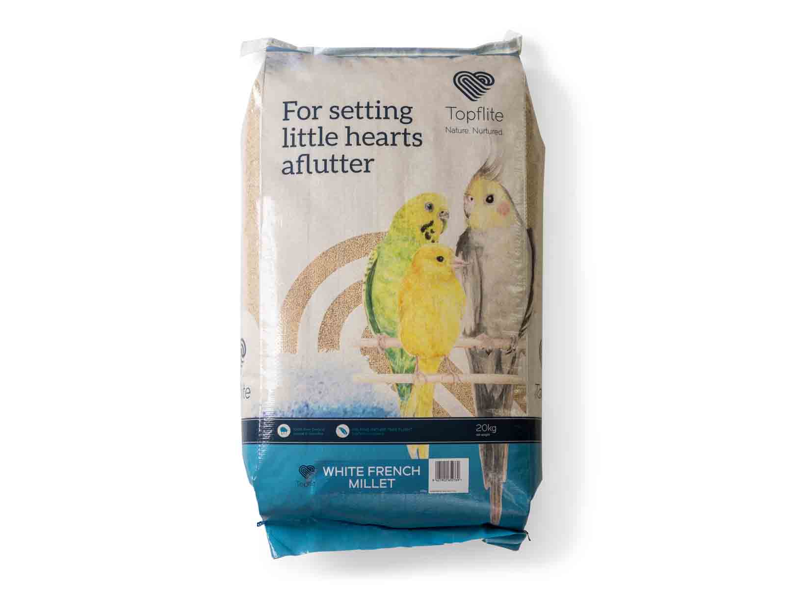 Topflite White French Millet 20kg