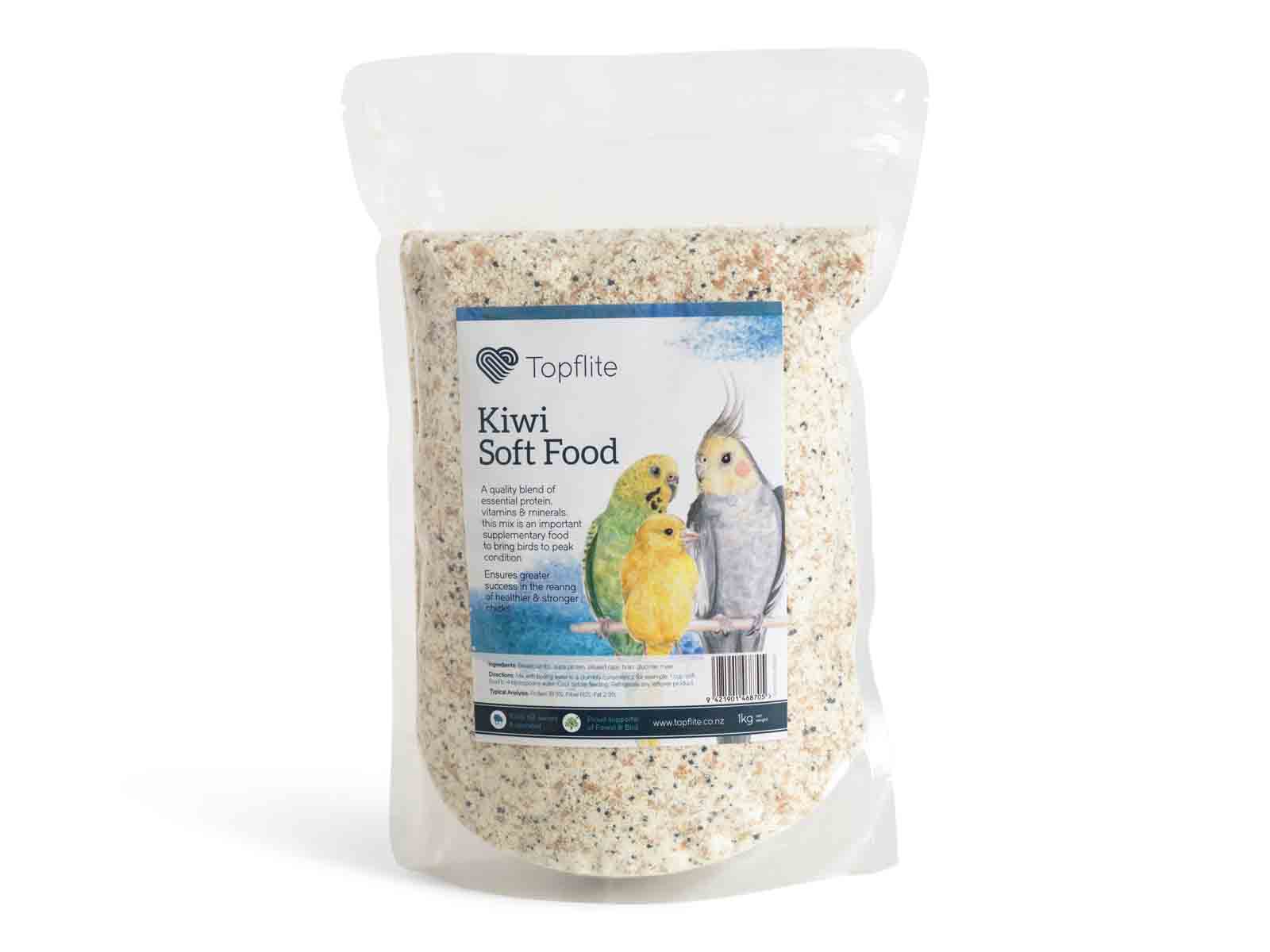Topflite Kiwi Soft Food 1kg
