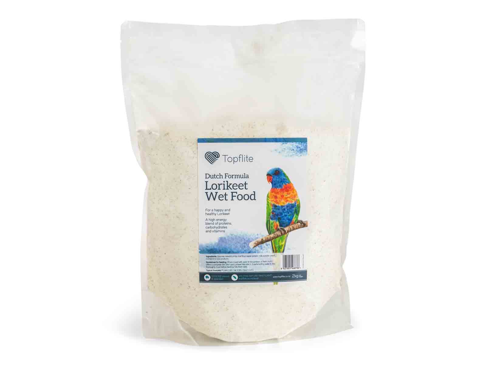 Topflite Lorikeet Wet Food 2kg 