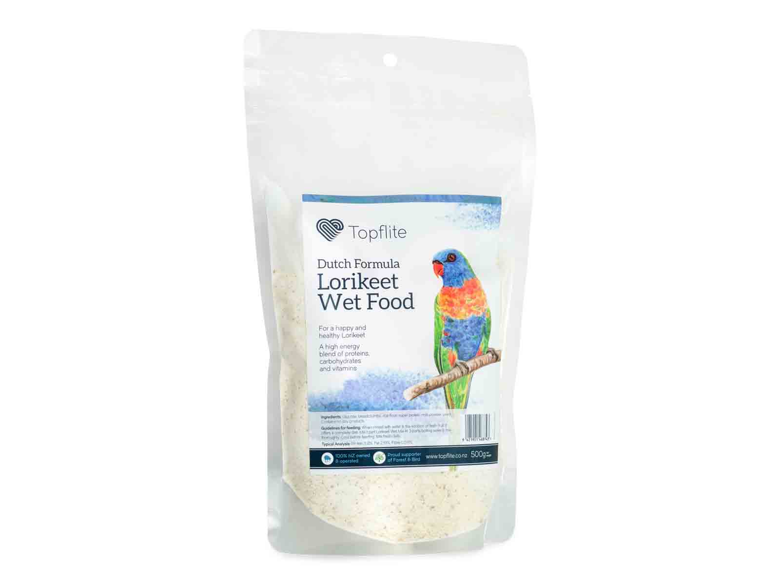 Topflite Lorikeet Wet Food 500g