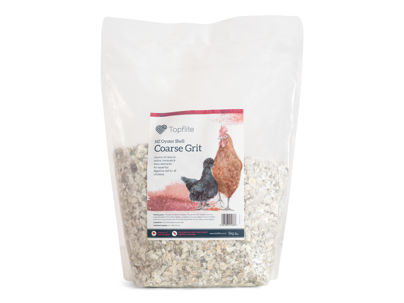 Oyster Shell Coarse Grit