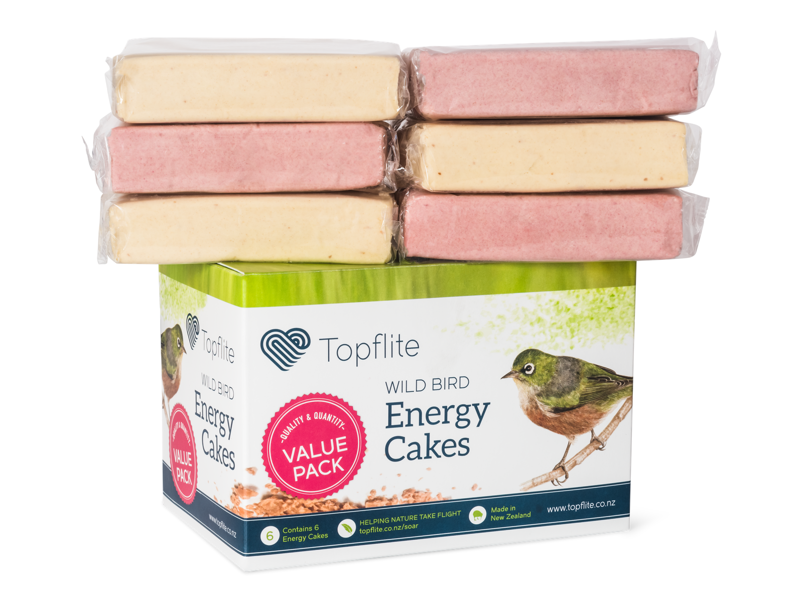 Mixed 6 pack of Energy Cakes